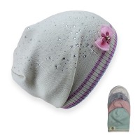 Шапка детская SELFIE CZd TANYA 219162 BAW2 (двойная)