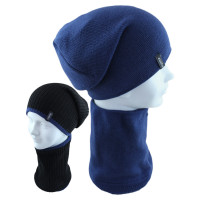 Комплект мужской двусторонний SELFIE KPL2M SPORT2in1 419298 ACR-2 (двойная вязка)+(снуд двойной)