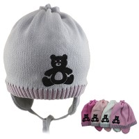 Шапка детская SELFIE CZd 0 MISHKA 220354 ACR-H (на подкладке)