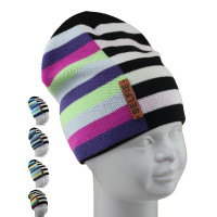 Шапка детская SELFIE CZmd LPT POLOSY 221515 BAW2 (двойная) U