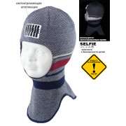 Шапка-шлем детская SELFIE SHLm 0 ELIS 420487 ACR-H (на хлопковой подкладке) - Фото