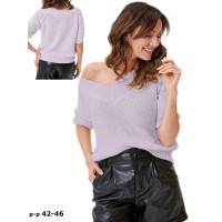 Пуловер женский SELFIE ROXI 221555 E светло-сиреневый